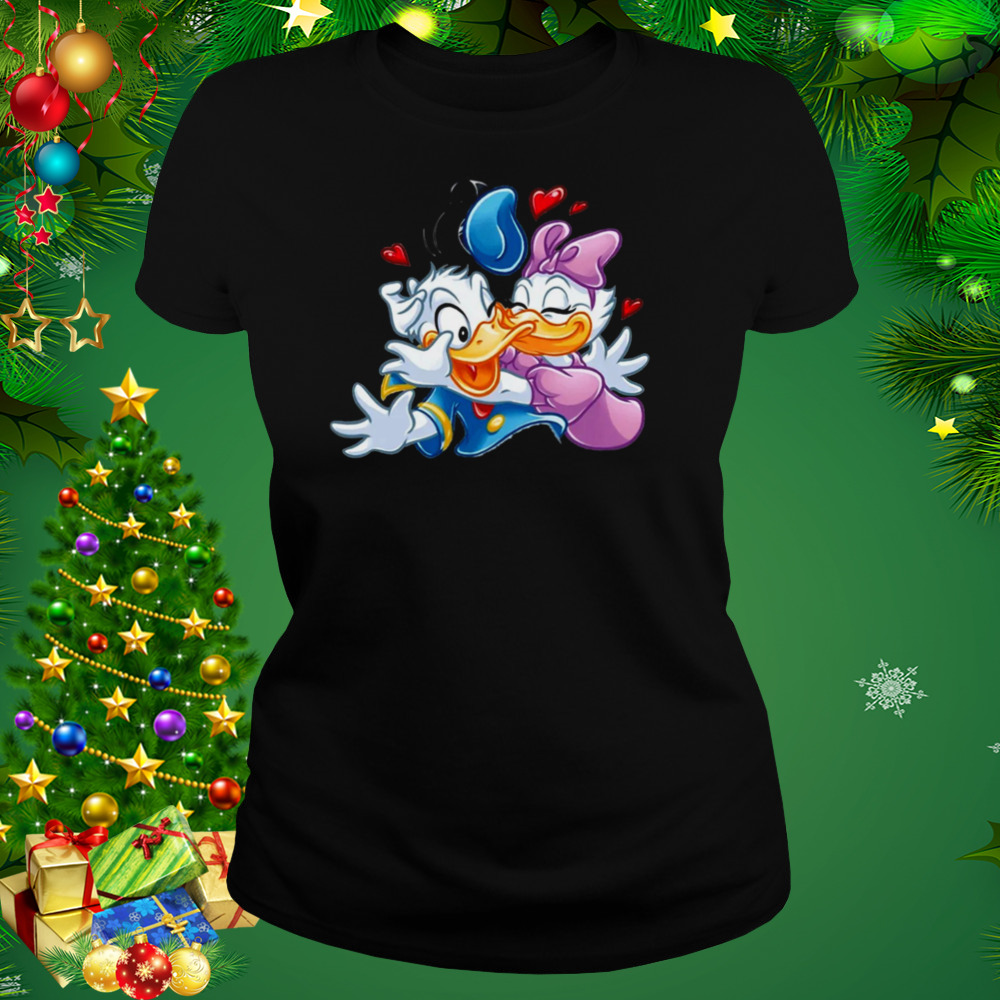 Donald And Daisy Duck Forever Love shirt 2 Women's tshirt