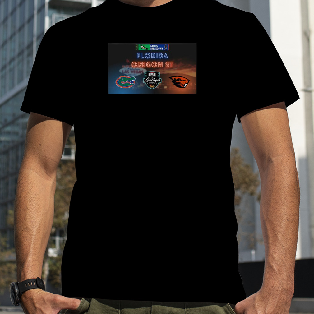 Florida Gators Vs Oregon State Beavers 2022 Las Vegas Bowl Shirt