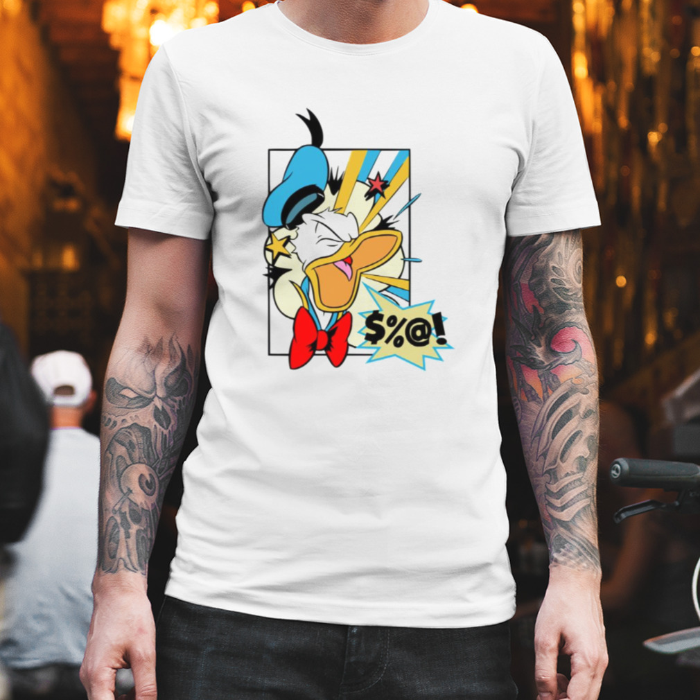 Funny Gift For Movie Donald Duck Angry shirt