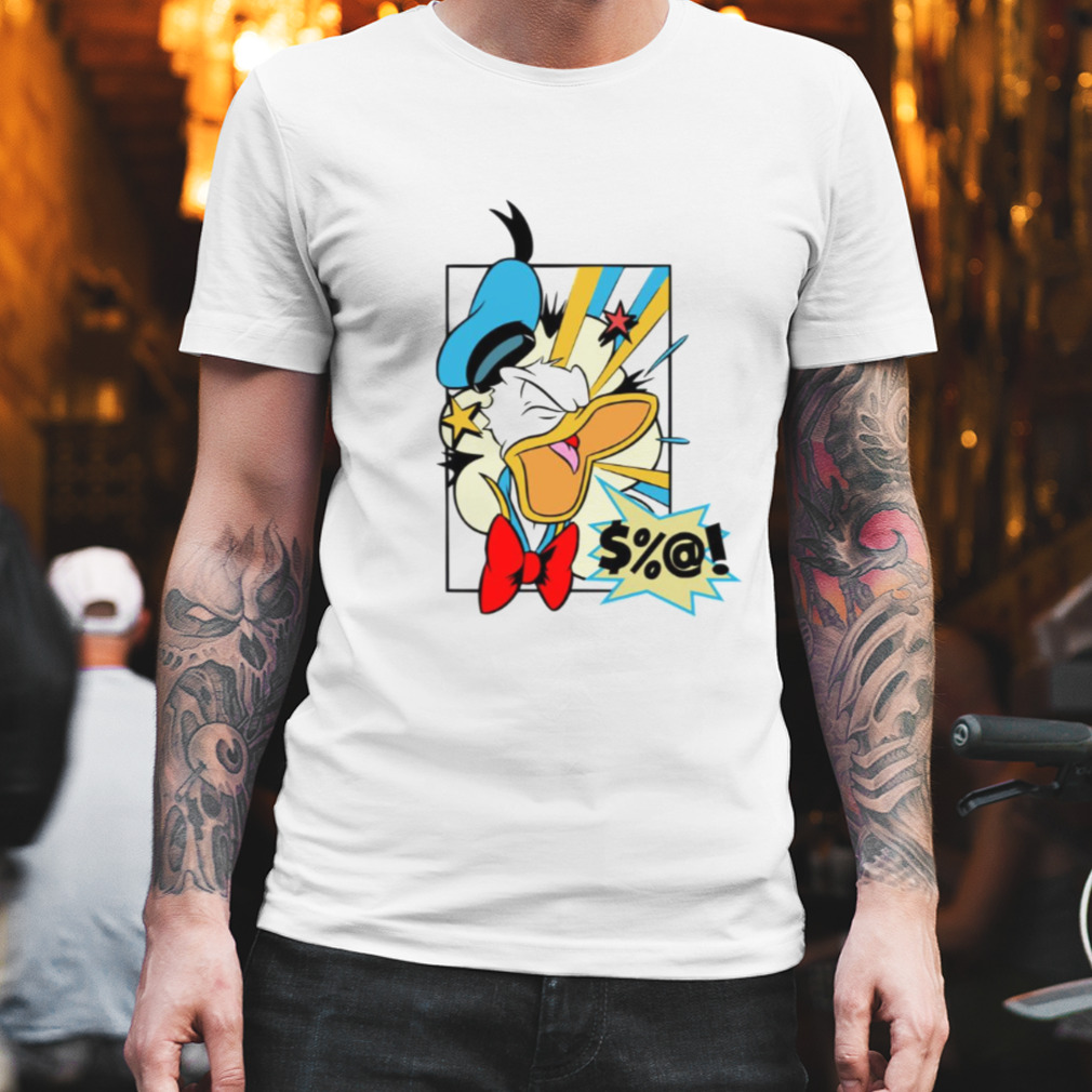 Funny Gift For Movie Donald Duck Angry shirt