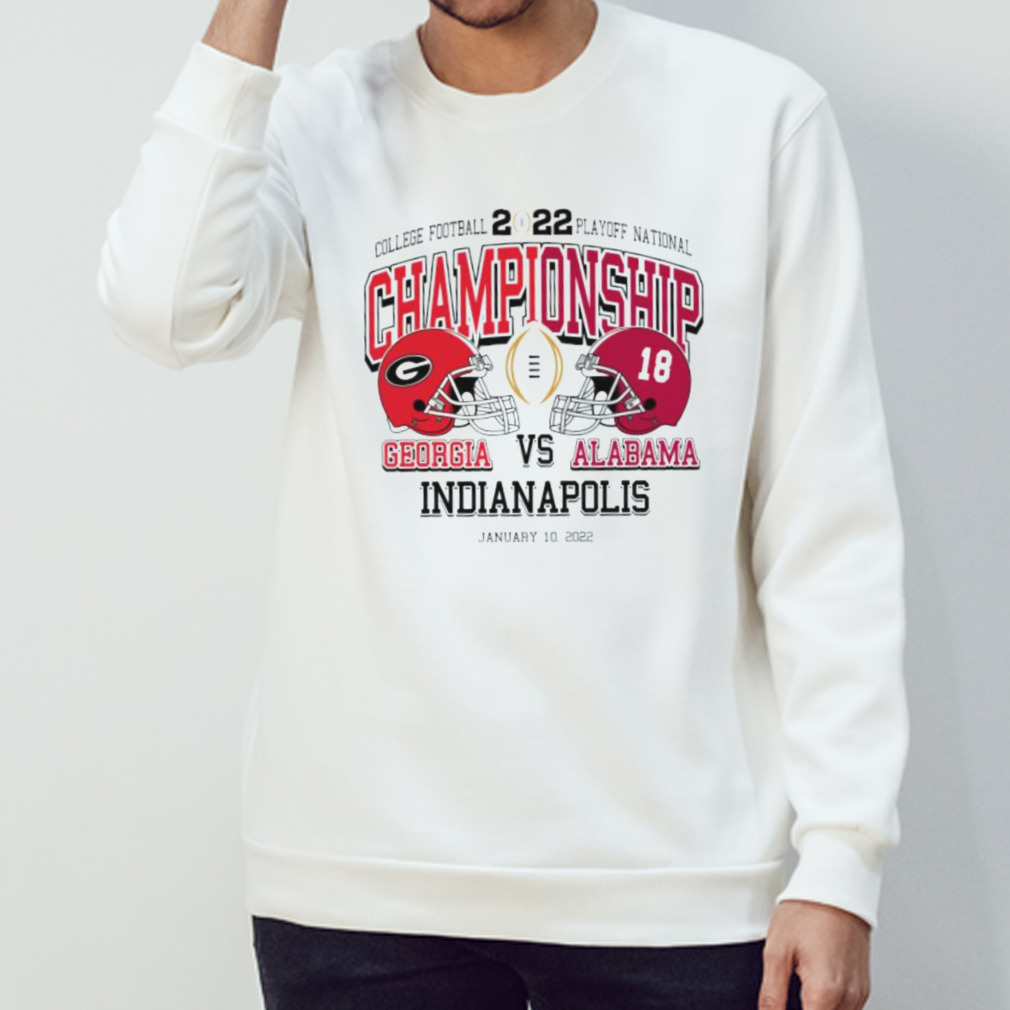 Alabama Crimson Tide Vs Georgia Bulldogs College Football Playoff 2022  National Championship Shirt - Trends Bedding