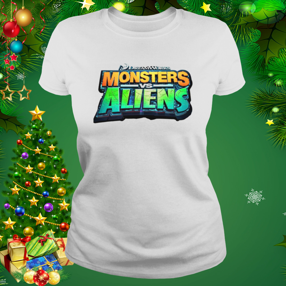 Monsters Vs Aliens Logo Cartoon shirt 2 Women's shirt