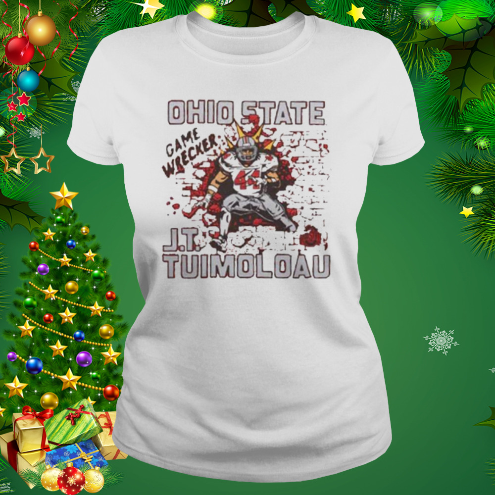 Ohio State J.T. Tuimoloau Game Wrecker Shirt 2 Women's shirt