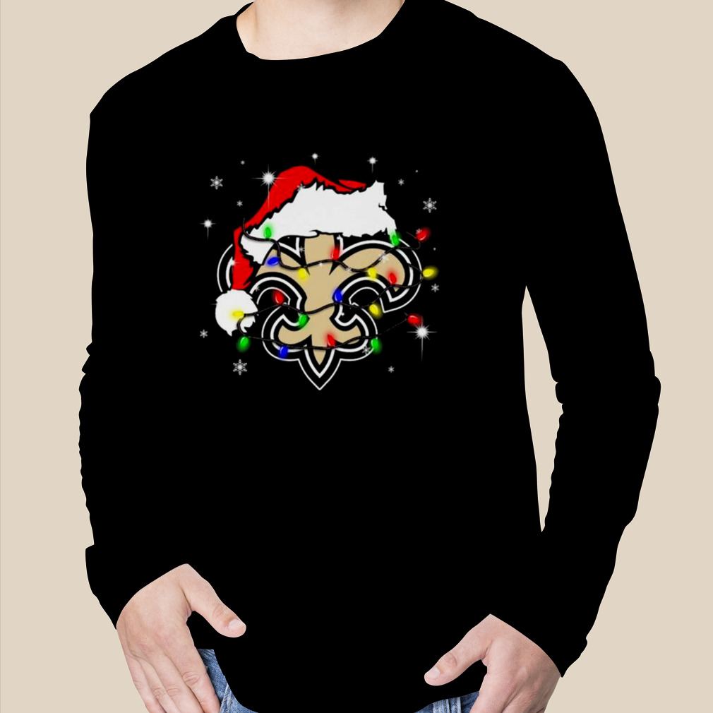 New Orleans Saints Nfl Christmas Logo 2023 Shirt - Peanutstee