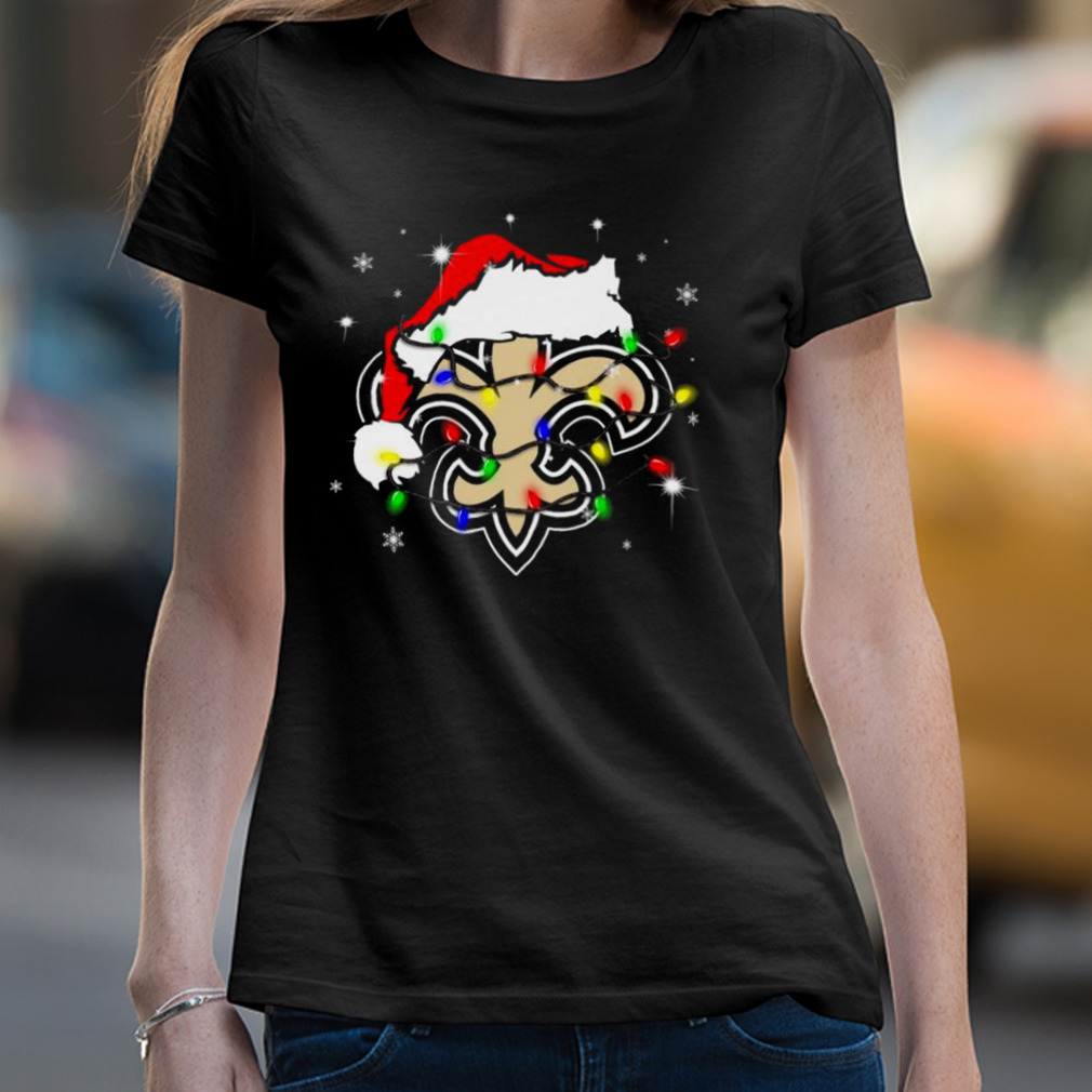 New Orleans Saints NFL Christmas Logo Shirt - Limotees