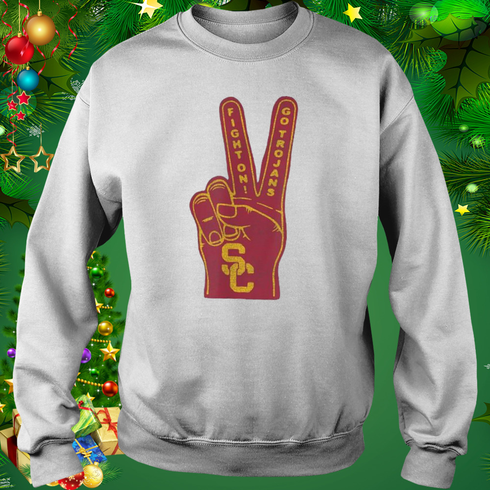 USC Trojans Vintage Fight On Logo Shirt 5 Sweat shirt