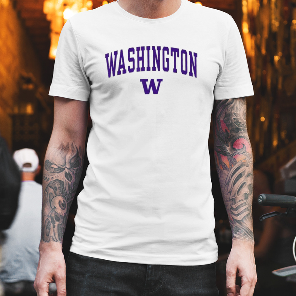 Washington Huskies Arch Over Logo Shirt