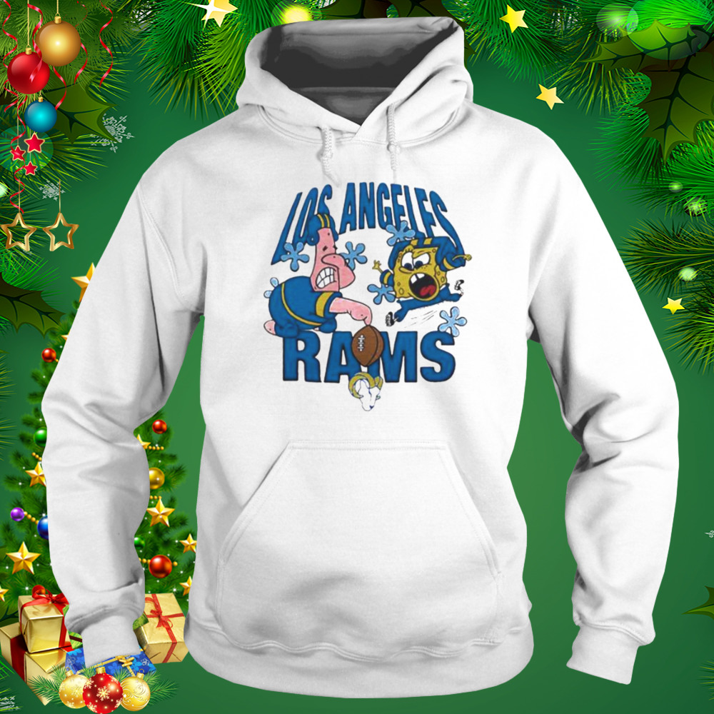 los Angeles Rams SpongeBob and Patrick shirt 4 Hoodie shirt