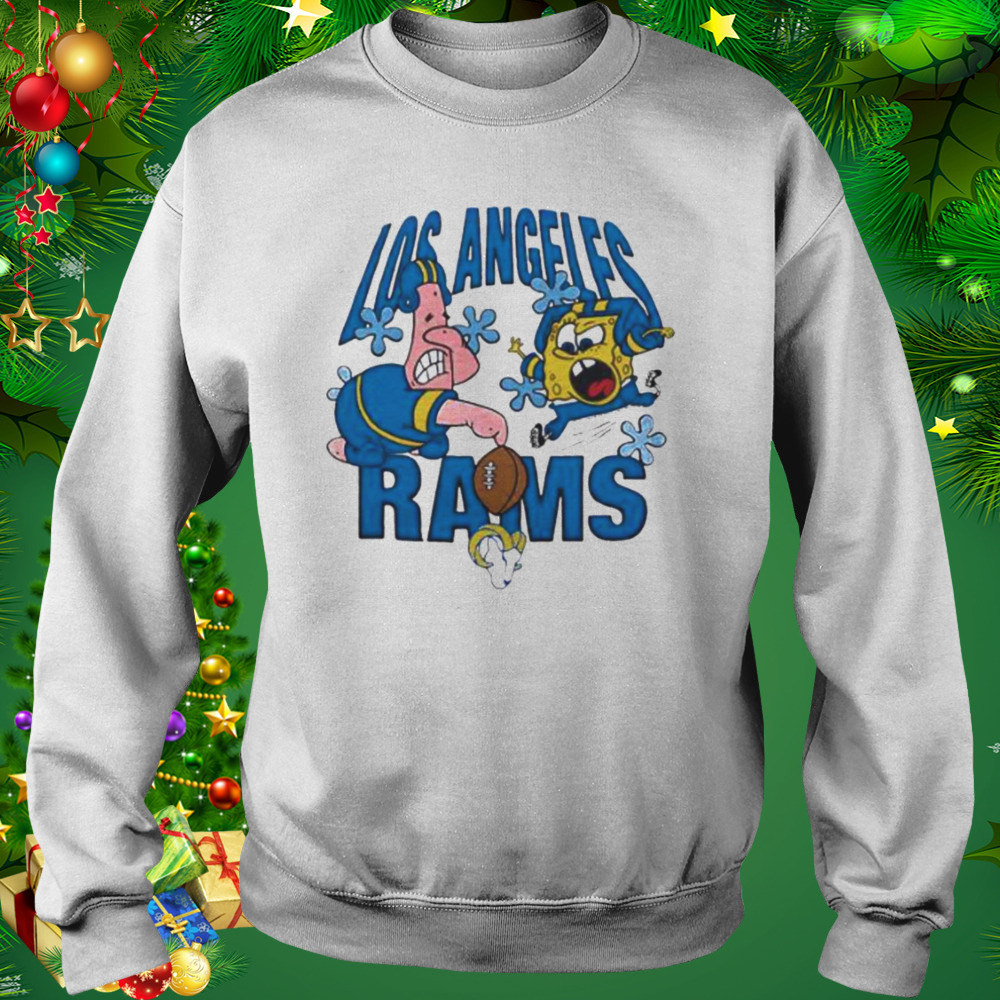 SpongeBob and Patrick x LA Rams Crewneck Sweatshirt – SpongeBob