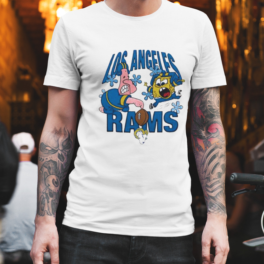 Los Angeles Rams Standard Arch Stripe T-shirt - Shibtee Clothing