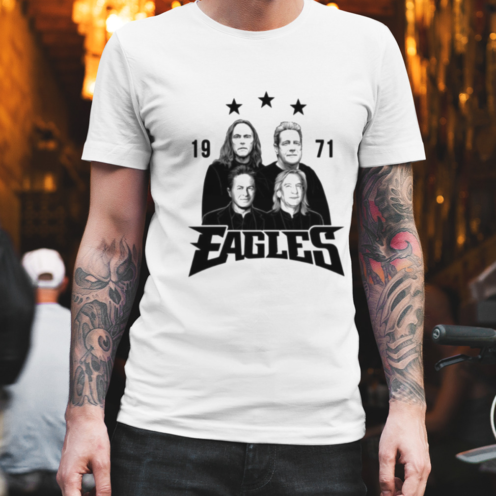 1971 Best Populer Eagles Band shirt