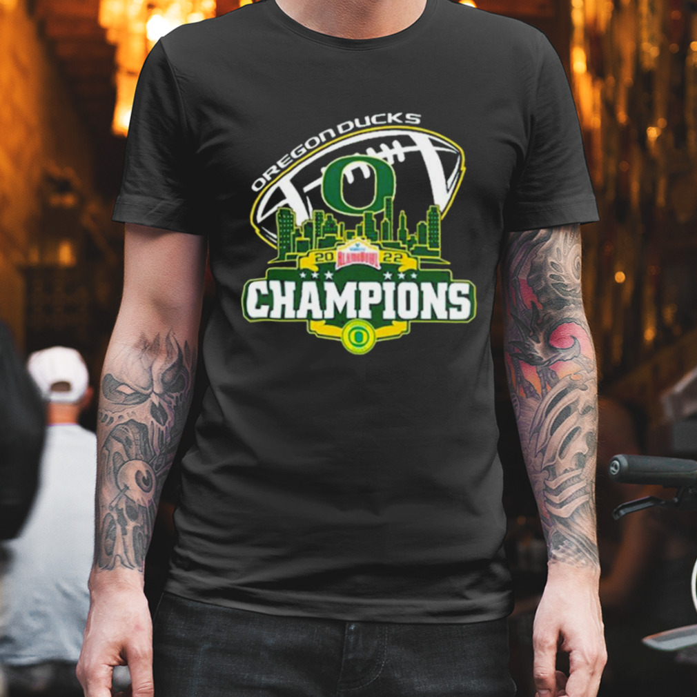 Champion Oregonducks Logo Alamo Bowl City 2022 Shirt