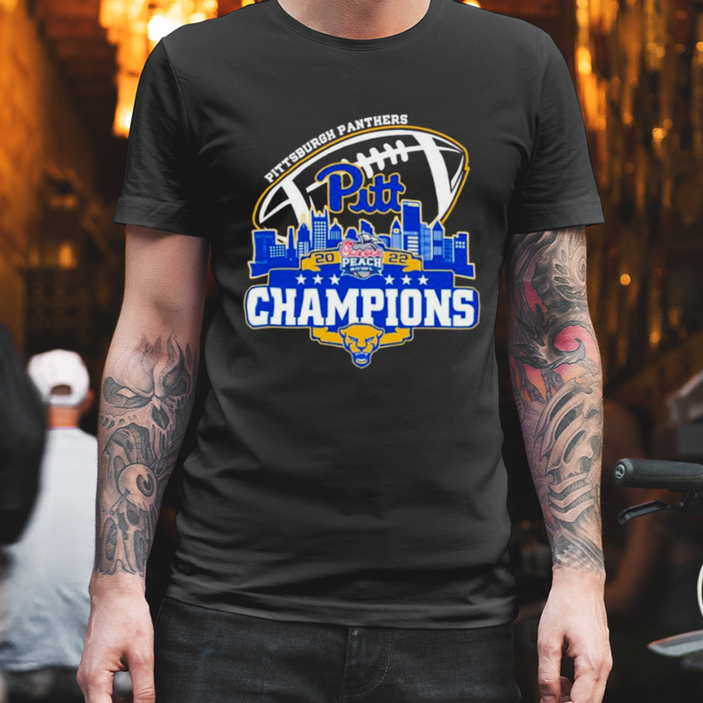 Champion Pittsburgh Panthers Spartans Chick Fil Peach Bowl City 2022 Shirt
