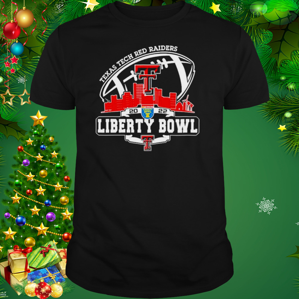 Champion Texas Tech Red Raiders Logo Liberty Bowl City 2022 Shirt
