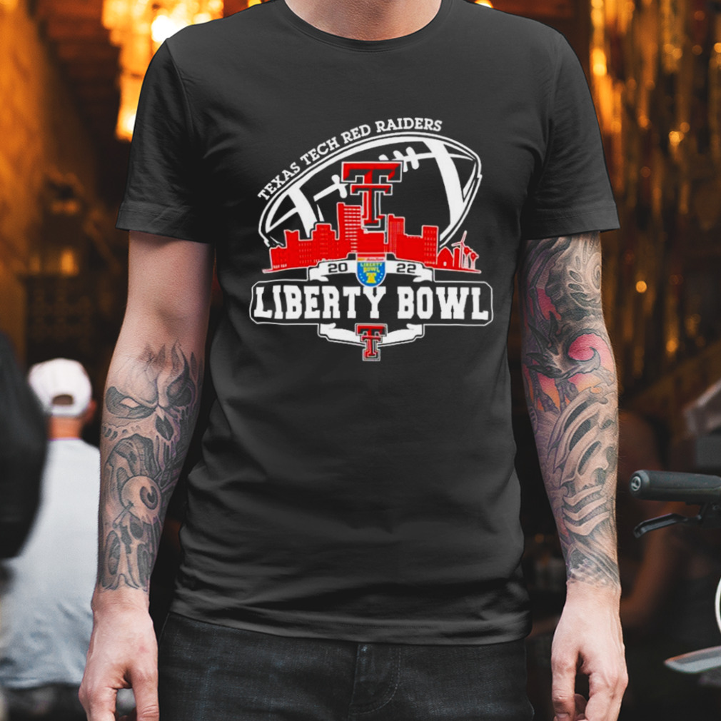 Champion Texas Tech Red Raiders Logo Liberty City Shirt