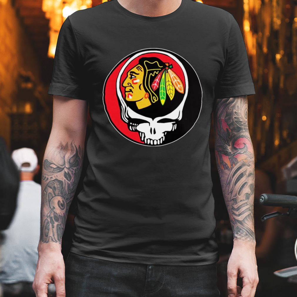 Blackhawks Grateful Dead Steal Hockey NHL Shirt