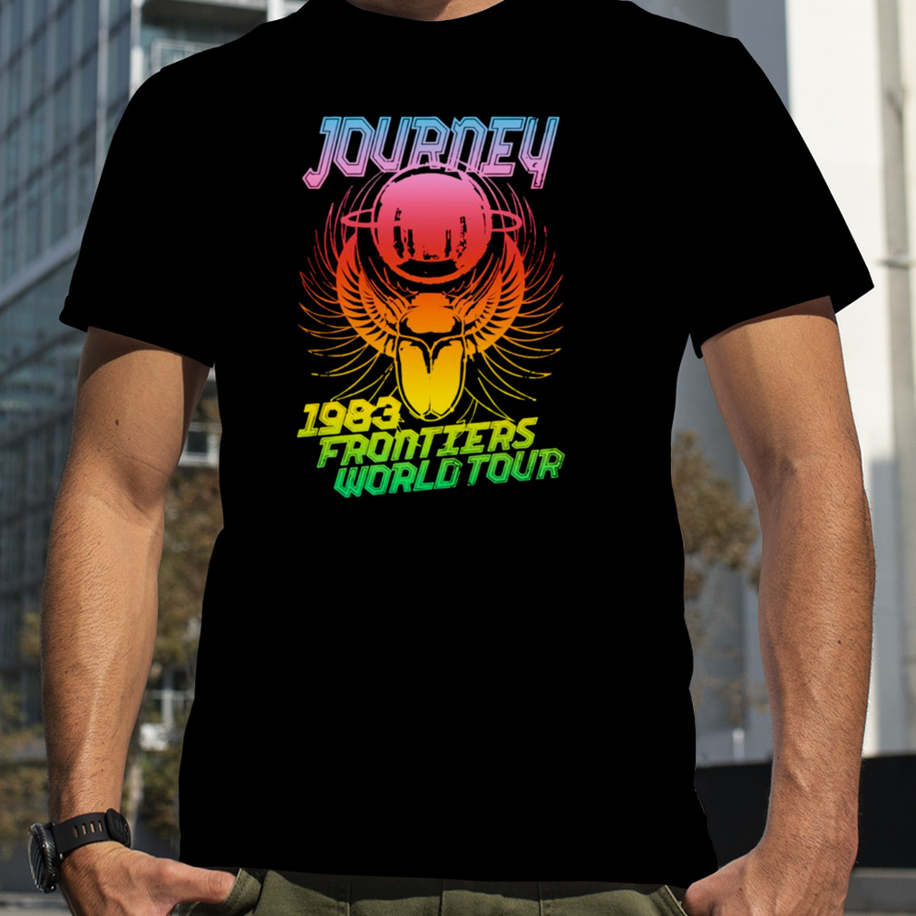 Frontiers World Tour 1983 Journey Band Retro shirt