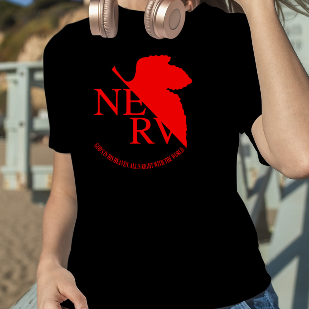 Evangelion Nerv Headquarters T-Shirt L.Gray Size : S (Anime Toy) -  HobbySearch Anime Goods Store