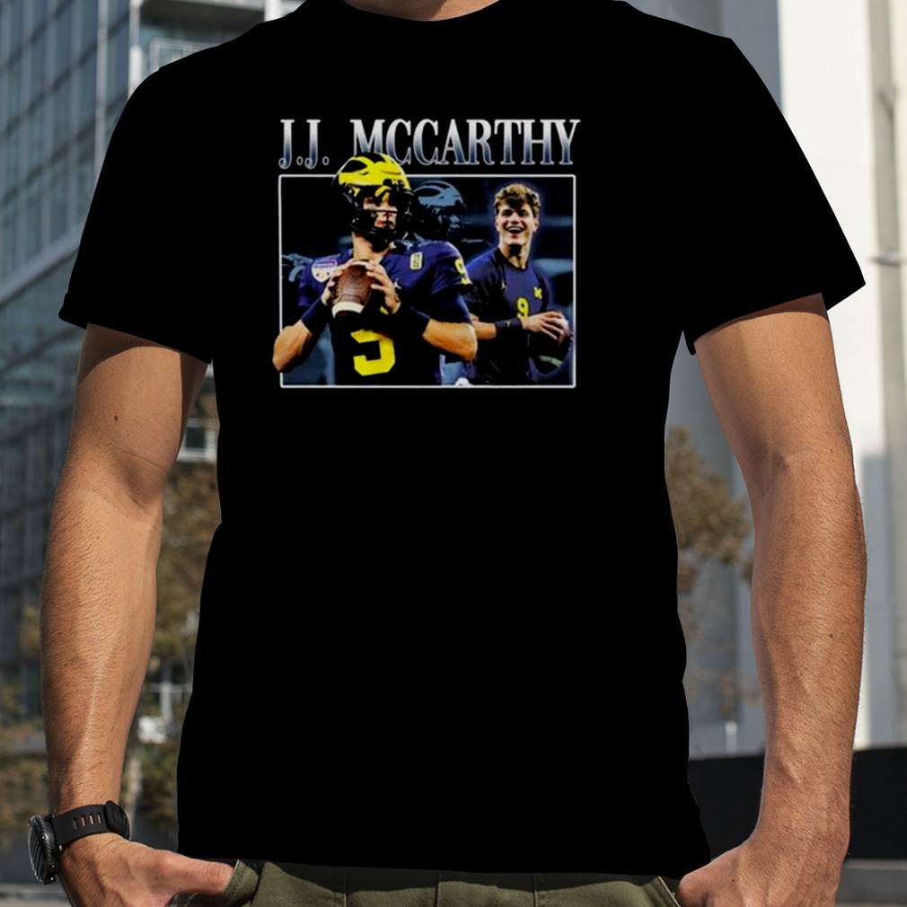 Gen2 Youth Michigan Wolverines J.J. McCarthy #9 Navy T-Shirt