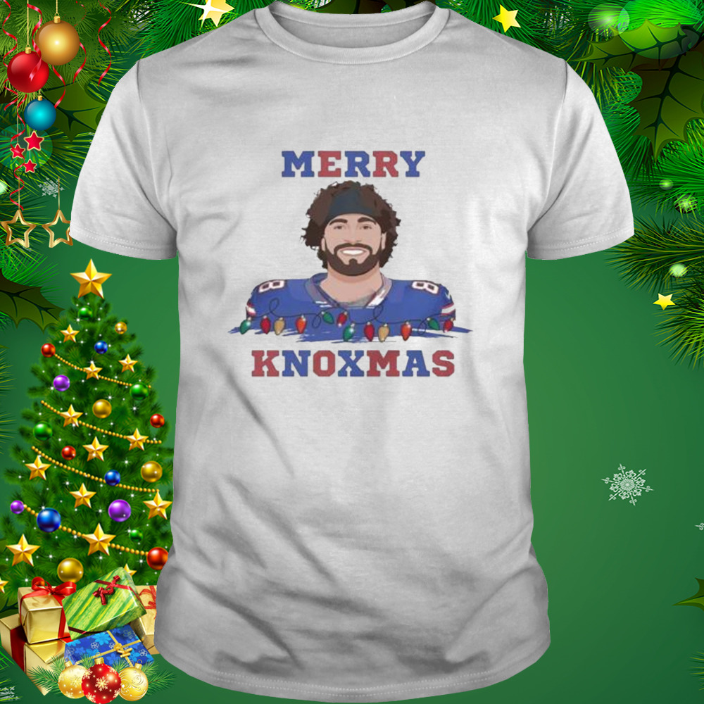 Merry Knoxmas Buffalo Bills Dawson Knox Christmas shirt