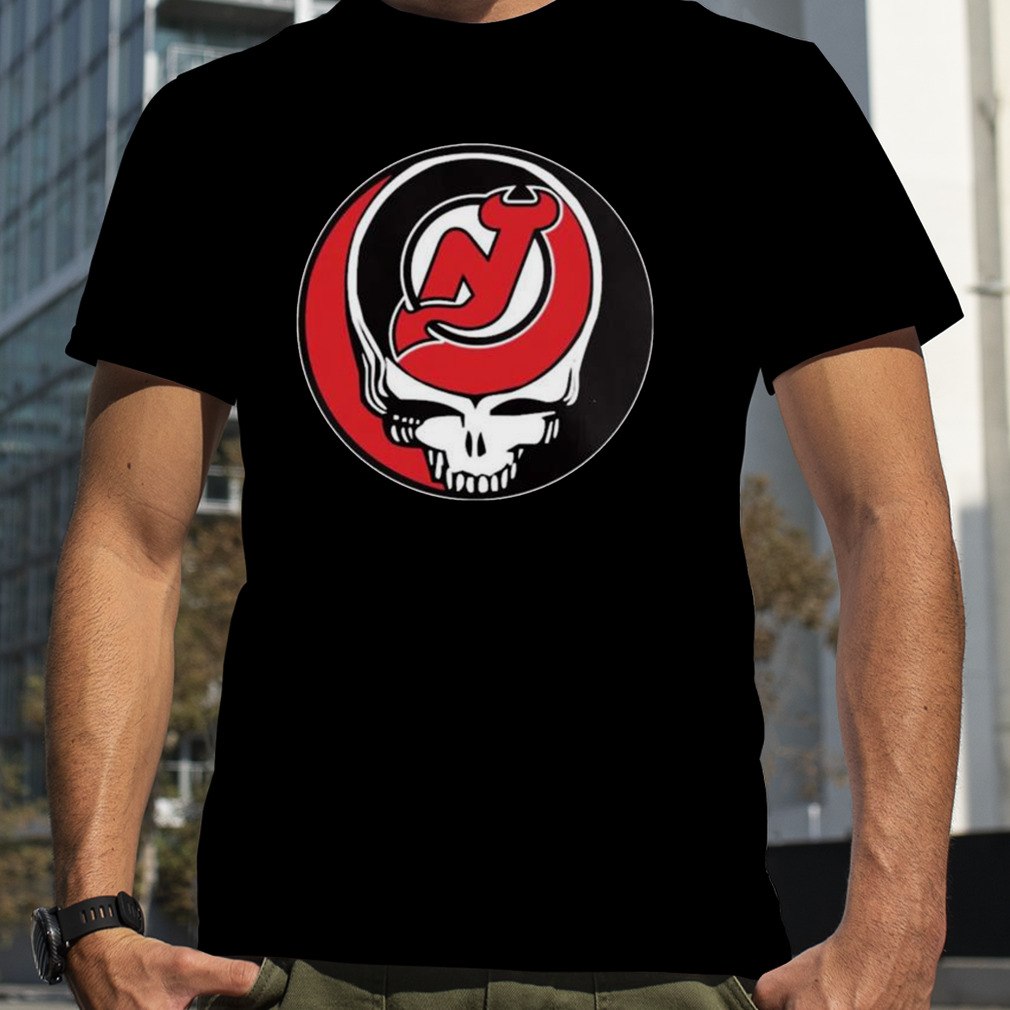 Official New Jersey Devils Grateful Dead Steal Your Face Hockey Nhl  Shirt,Sweater, Hoodie, And Long Sleeved, Ladies, Tank Top