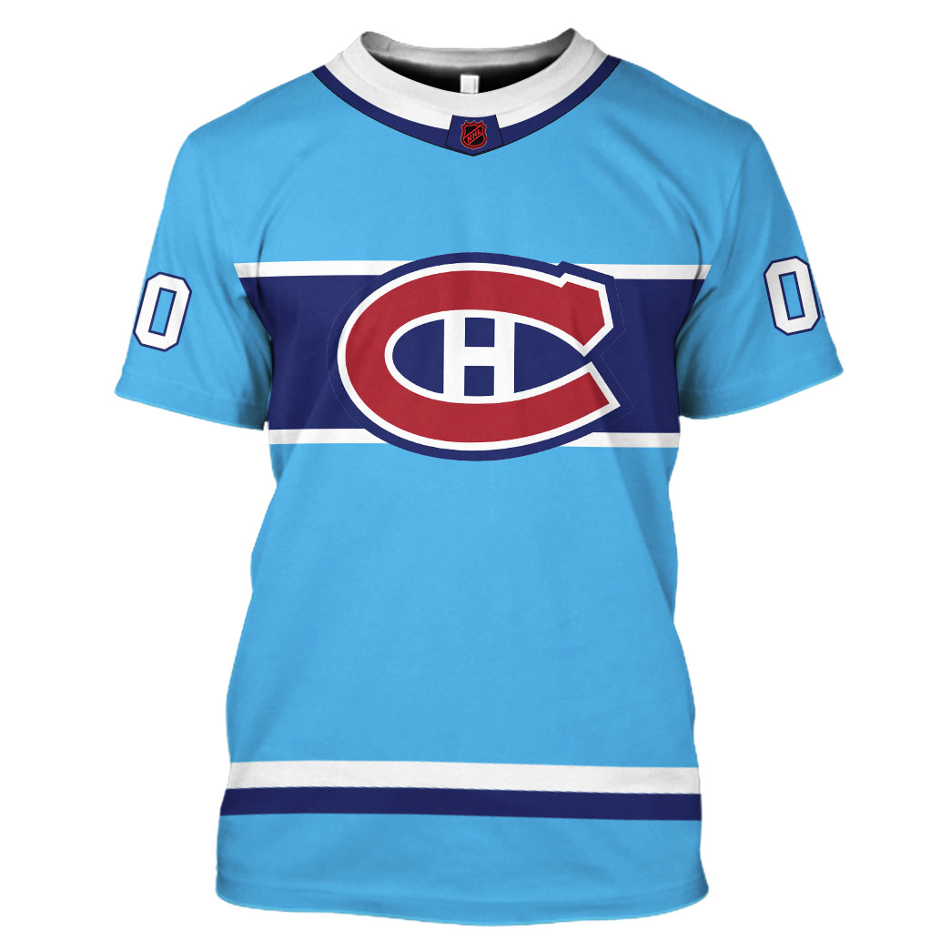 Personalized Name And Number NHL Reverse Retro Jerseys Montreal Canadiens