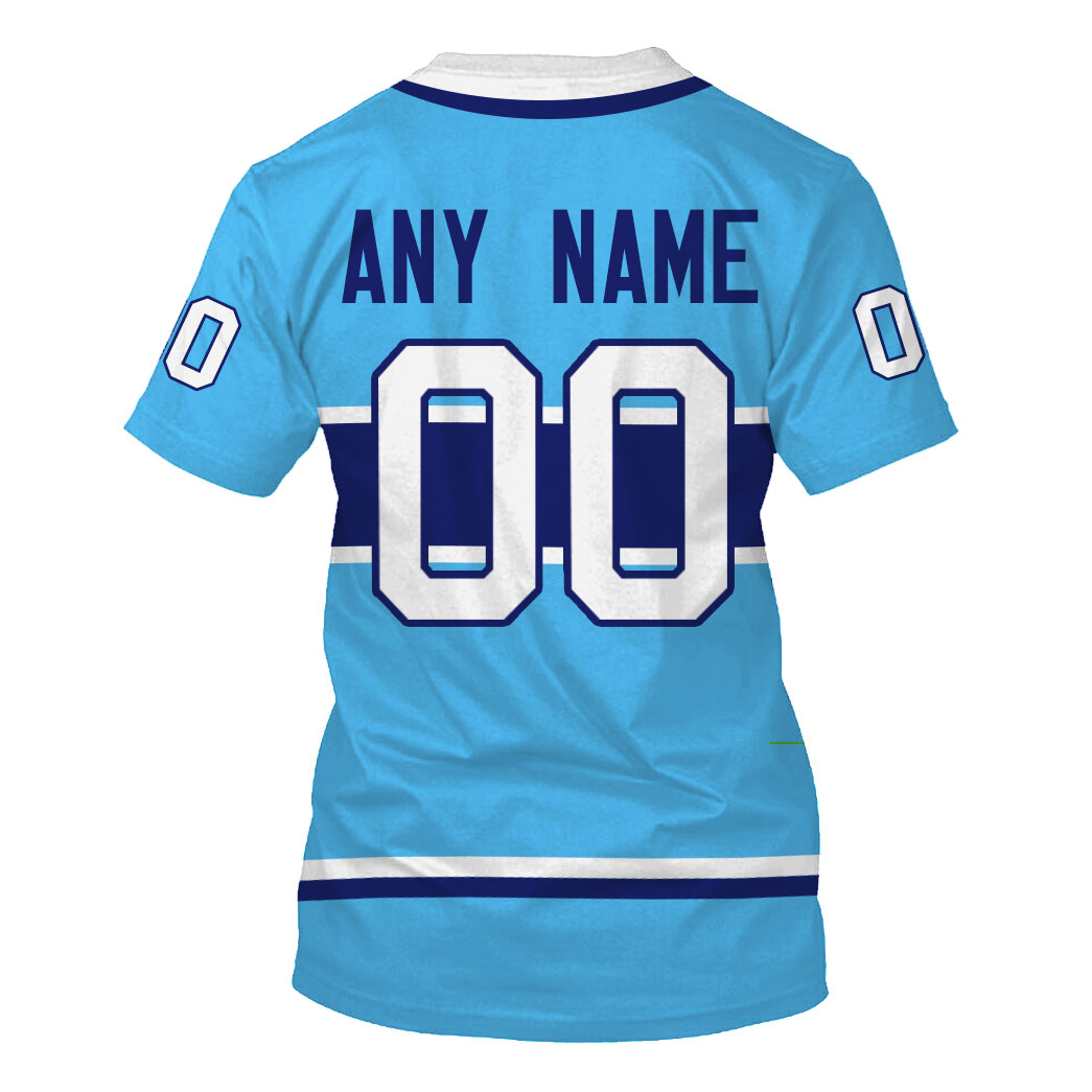 NHL Montreal Canadiens Custom Name Number Blue 2022 Reverse Retro