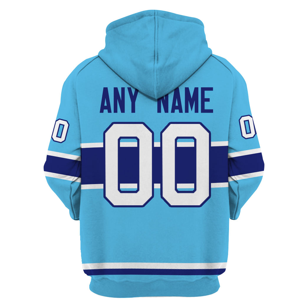 NHL Montreal Canadiens Custom Name Number Blue 2022 Reverse Retro