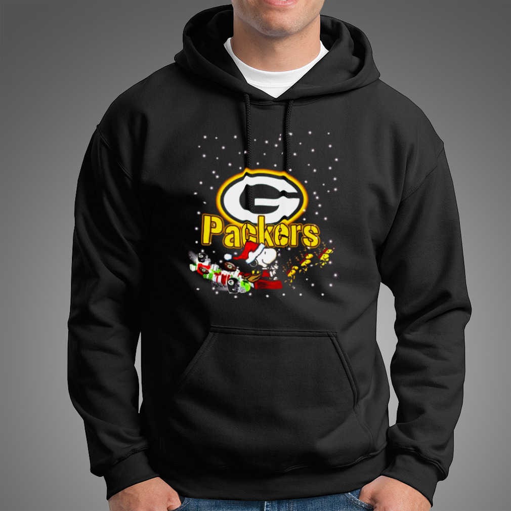 Santa Snoopy Riders Christmas Shirt, Packers Gift, Green Bay Packers  Woodstock Design - Best Gifts For Your Loved Ones