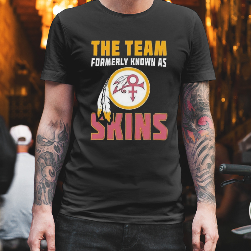 Washington Commanders The Team Formerly Known As Skins Shirt