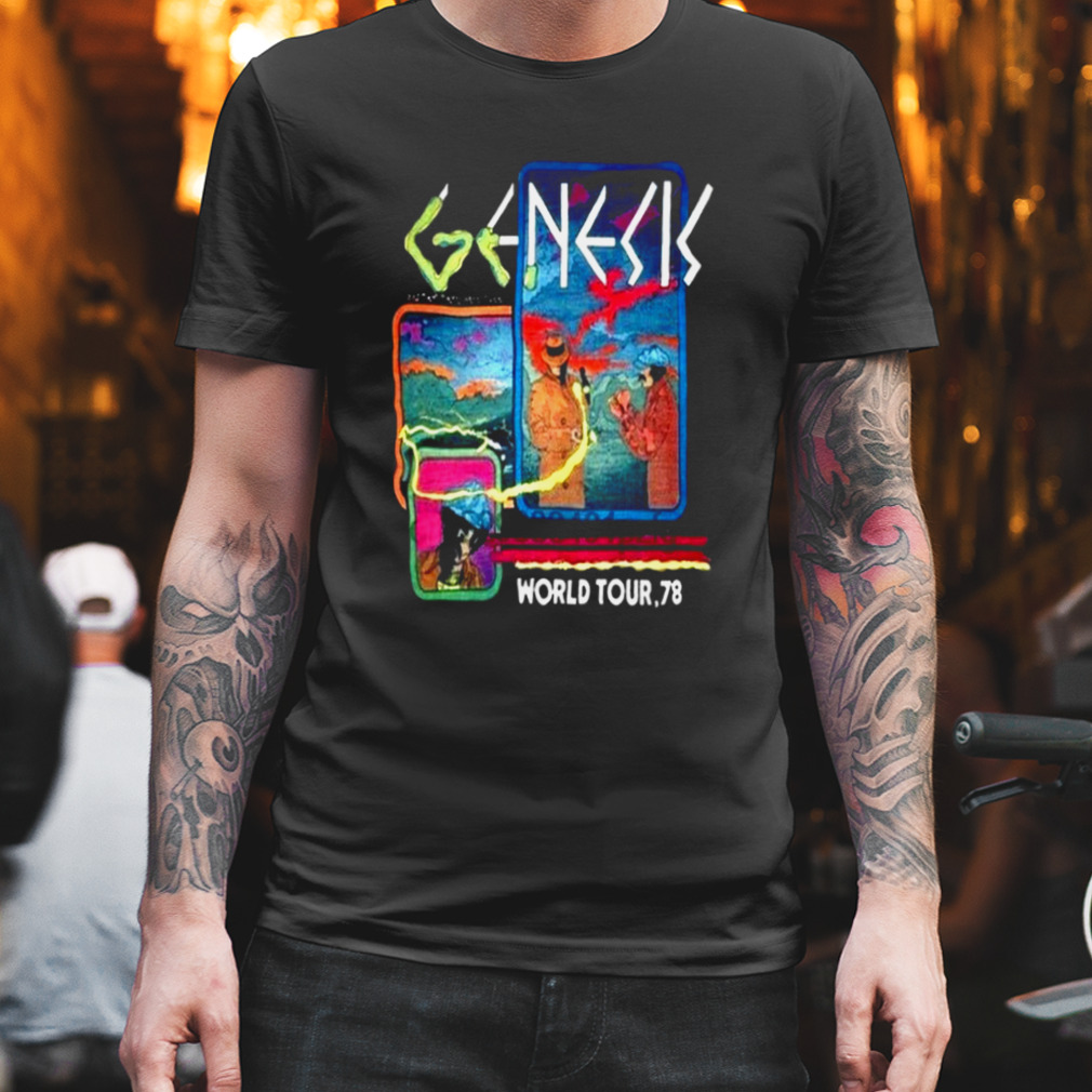 World Tour ’78 Genesis Band Last Domino shirt