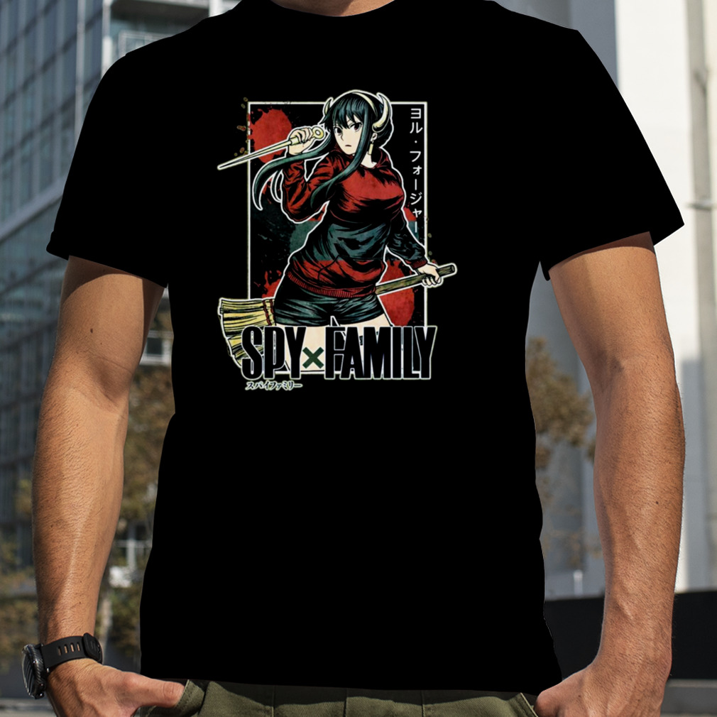 Yor Forger Tritagonist Of Japanese Anime Manga Series Spy X Family shirt