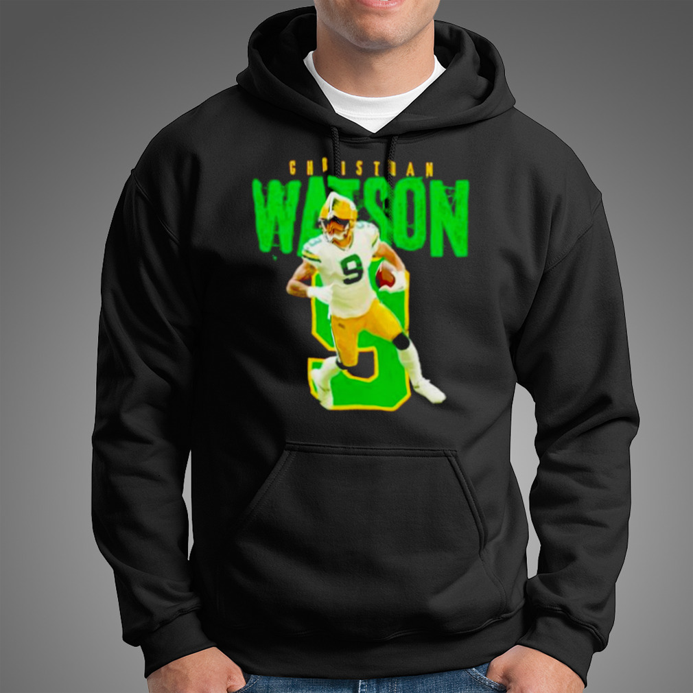 Green Bay Packers Christian Watson #9 Football Player T-Shirt Gift