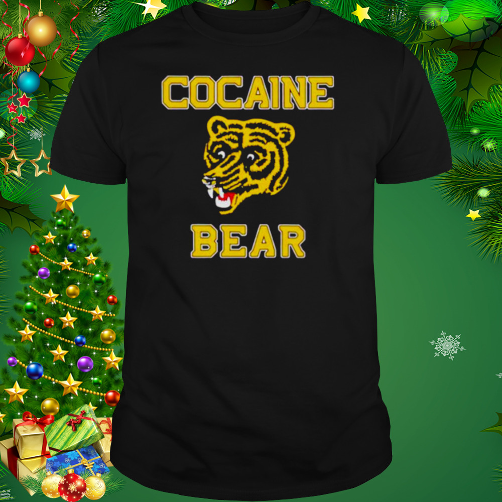 cocaine bear Boston Bruins shirt