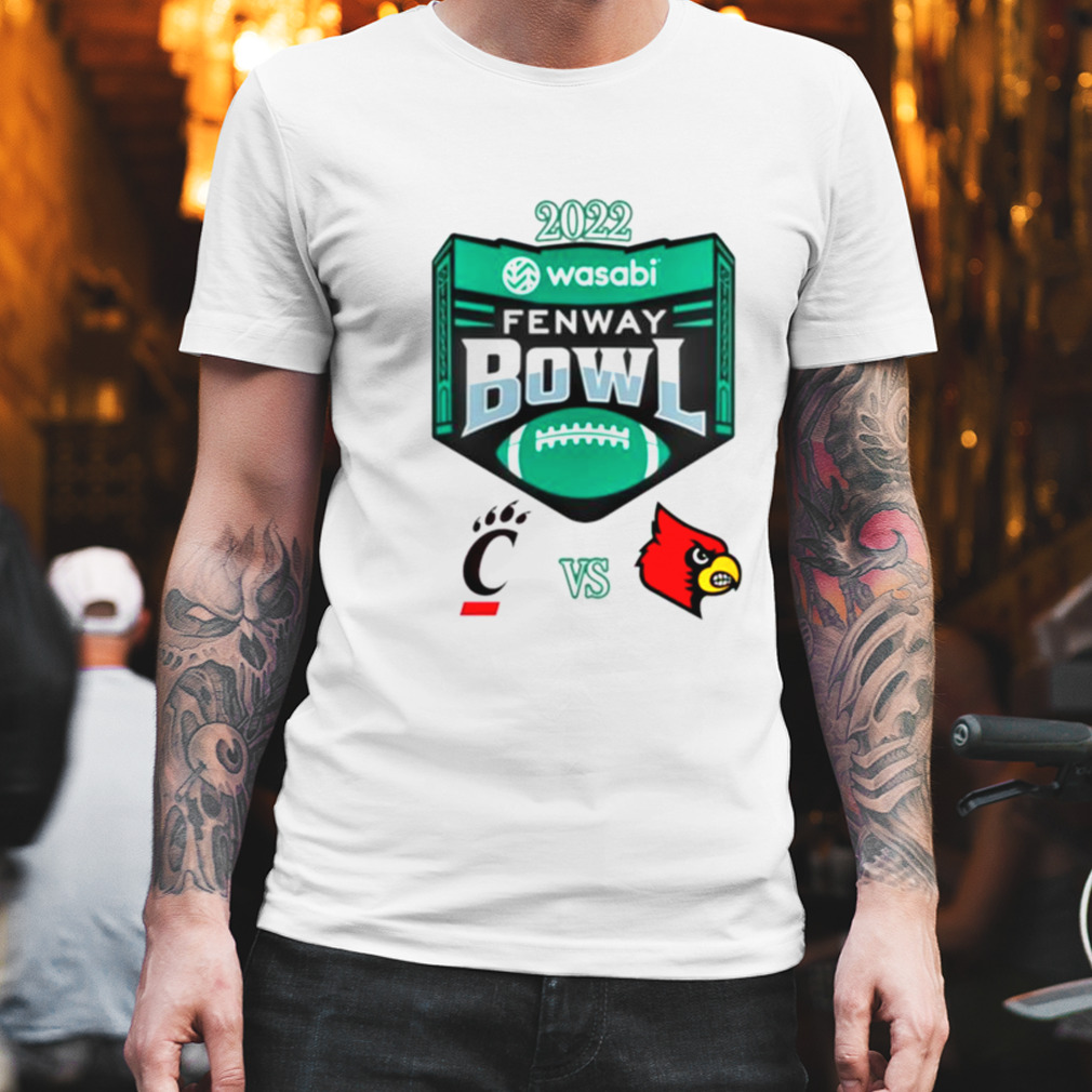 2022 Cincinnati vs Louisville Wasabi Fenway Bowl shirt