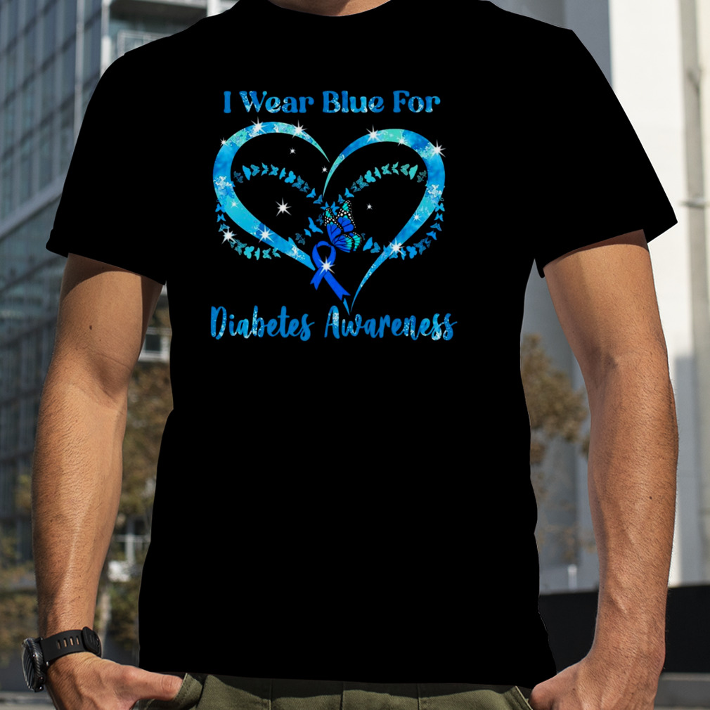 Butterfly Diabetes Shirt