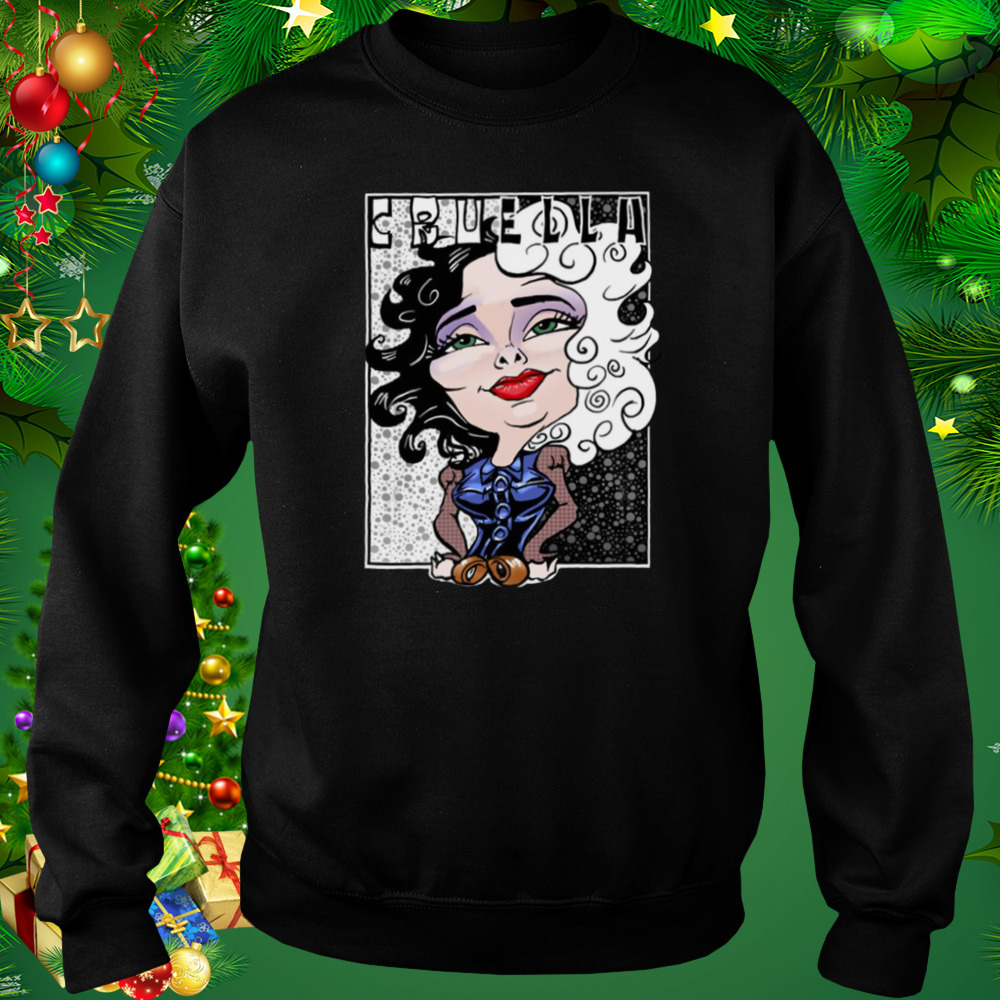 Chibi Cruella Lovely 101 Dalmatians shirt 5 Sweat tshirt
