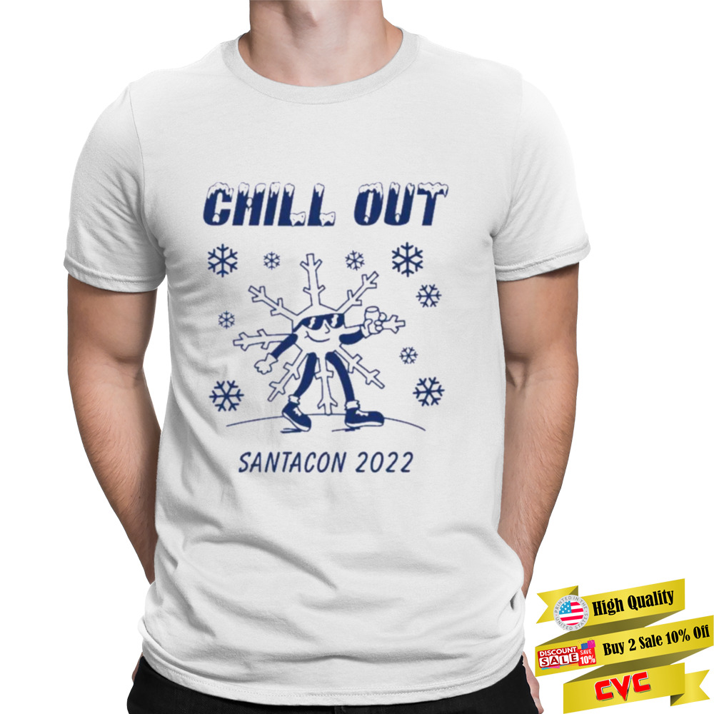 Chill Out Santacon 2022 Christmas Shirt