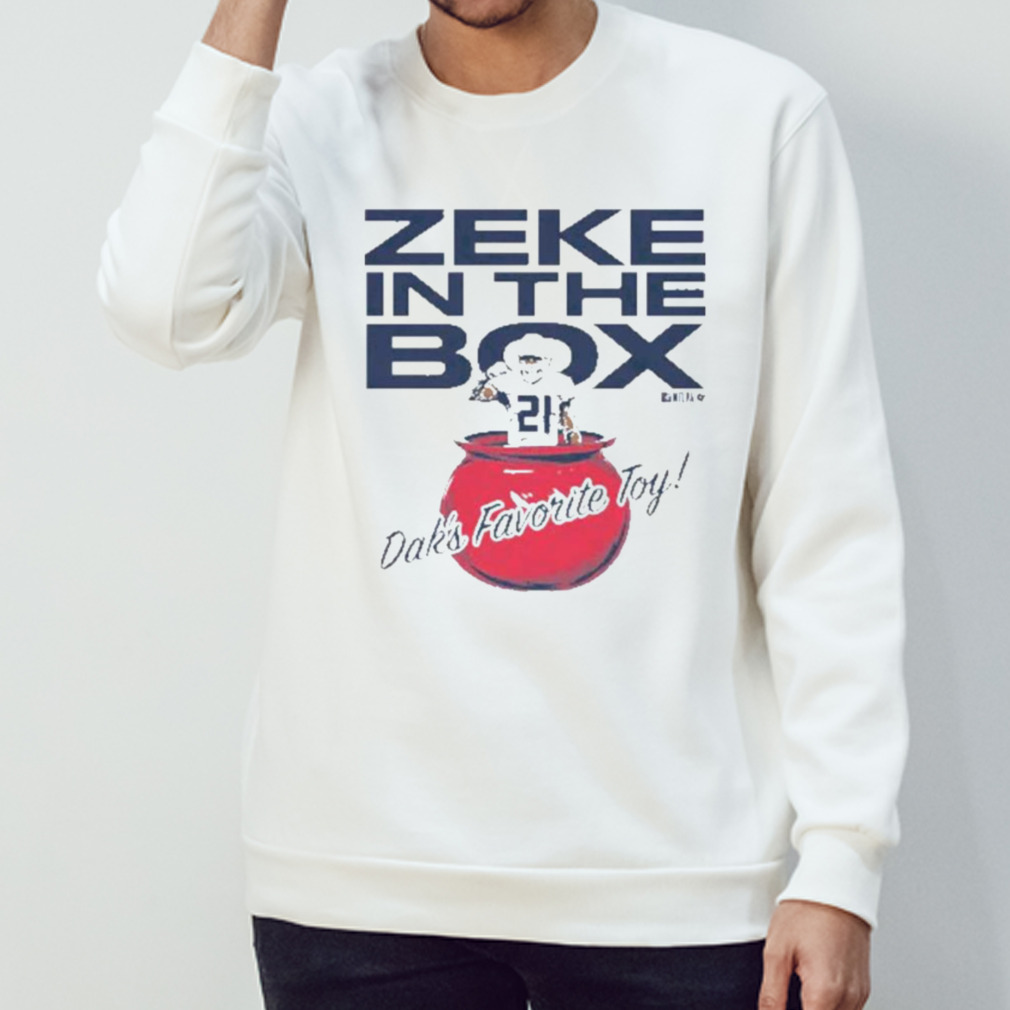 Ezekiel Elliott And Dak Prescott Zeke In The Box Shirt t-shirt by