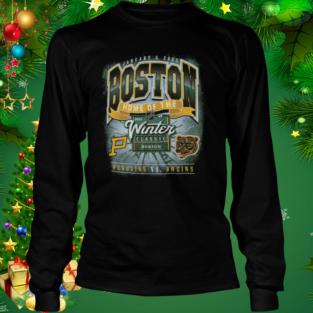 Boston Bruins '47 2023 NHL Winter Classic Rocker Vintage Tubular T-Shirt -  Blue