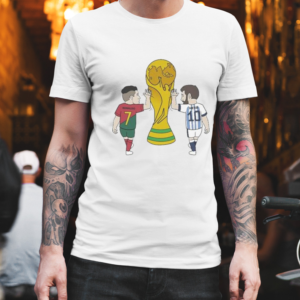 Ronaldo & Messi World Cup Farewell Shirt