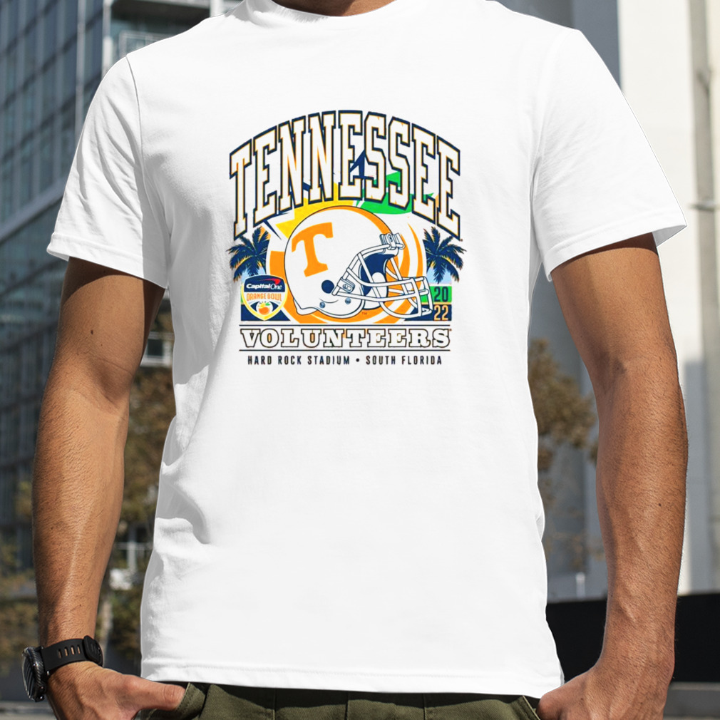 Tennessee Volunteers 2022 Orange Bowl Arch Helmet shirt