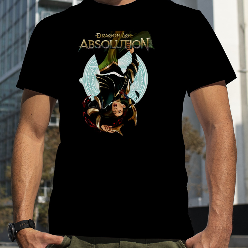 Upside Down Dragon Age Absolution shirt