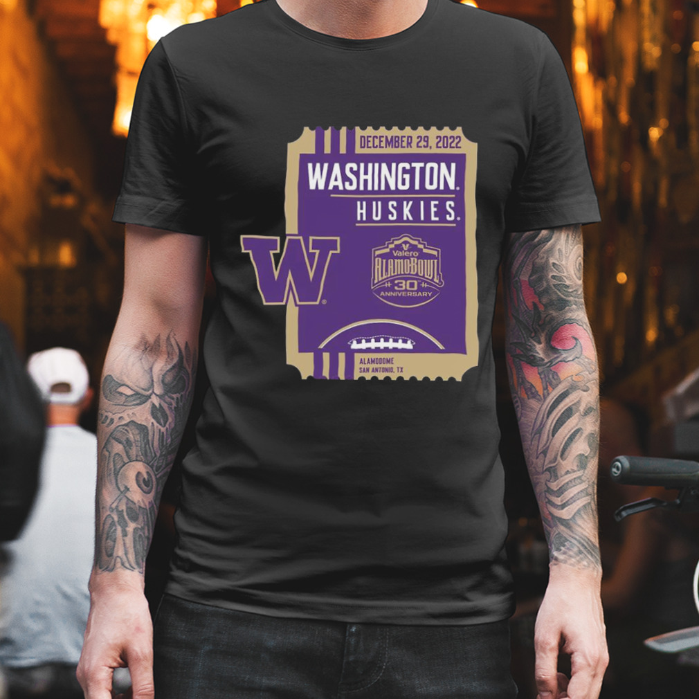 Washington Huskies 2022 Valero Alamo Bowl Bound shirt