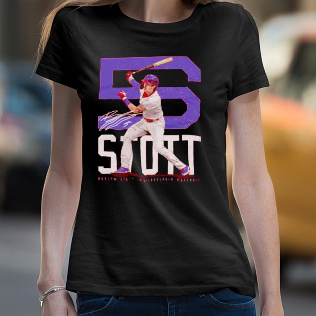 Bryson Stott: Great Stott, Women's V-Neck T-Shirt / Medium - MLB - Sports Fan Gear | breakingt