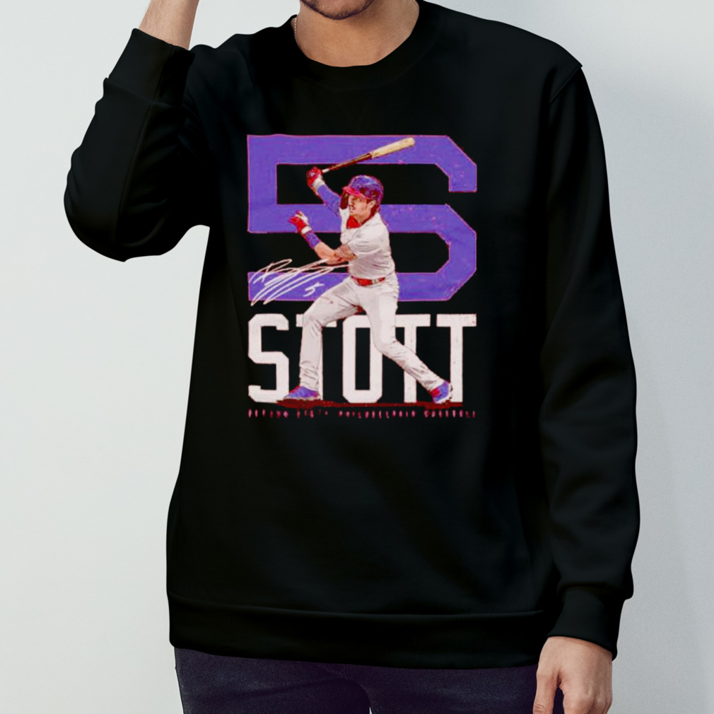 Bryson Stott Kids T-Shirt - Tri Gray - Philadelphia | 500 Level Major League Baseball Players Association (MLBPA)