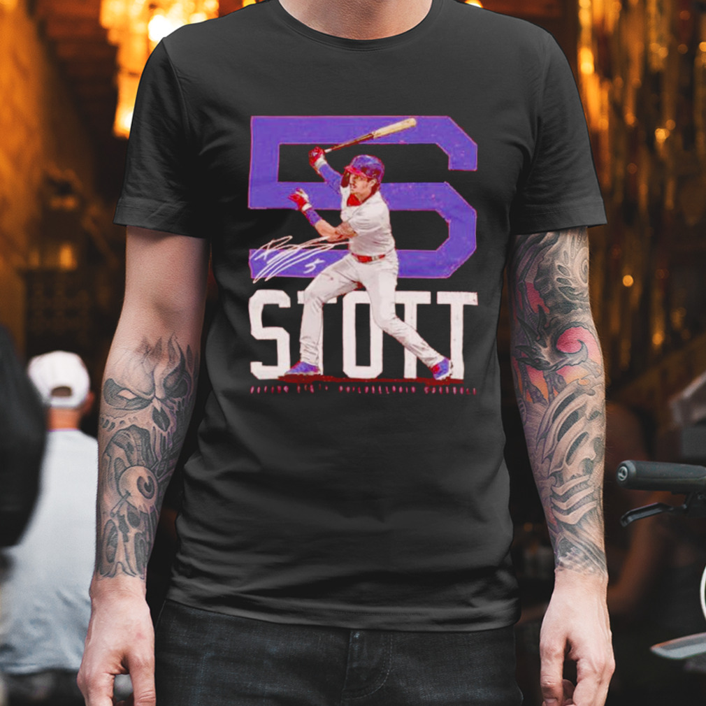 bryson Stott Philadelphia baseball bold number shirt