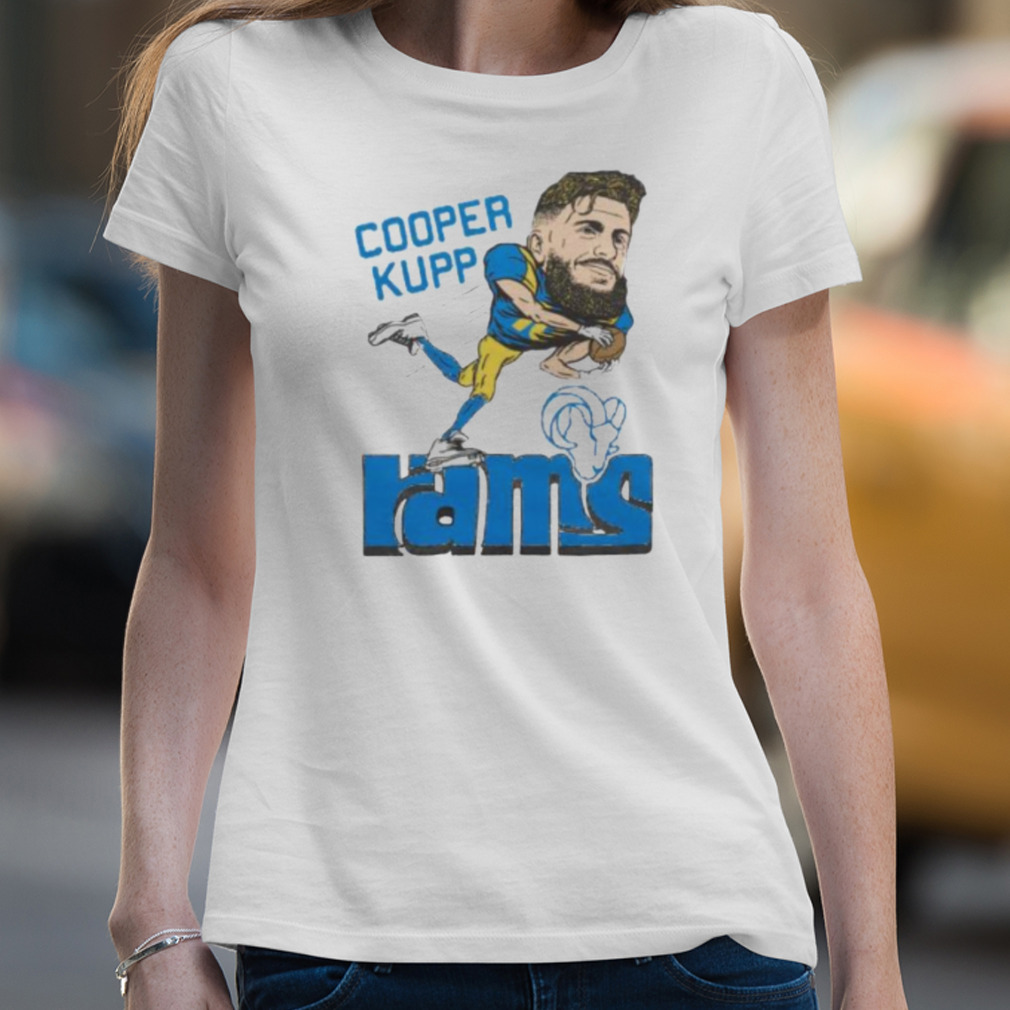 cooper Kupp Los Angeles Rams caricature shirt