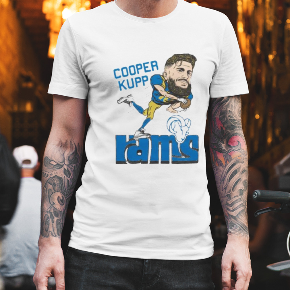 cooper Kupp Los Angeles Rams caricature shirt