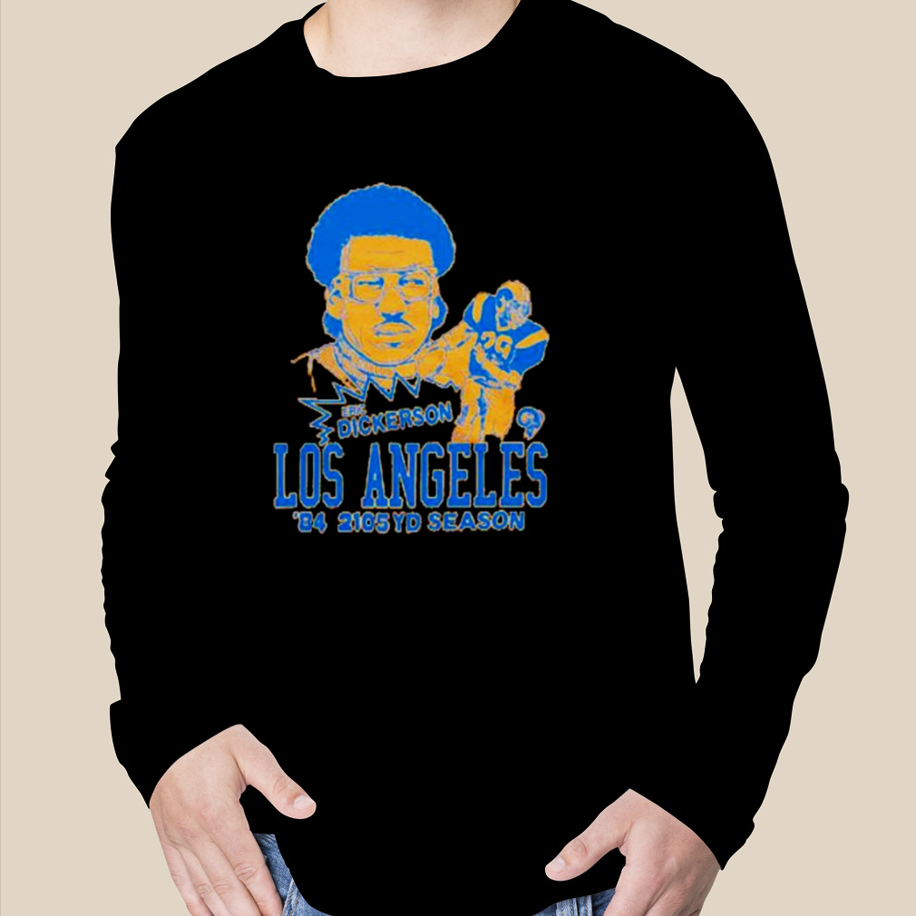 Eric Dickerson Los Angeles Rams Unisex T-Shirt - Teeruto